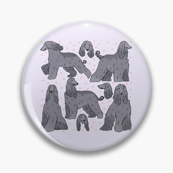 Item preview, Afghan Hound cute illustration  designed and sold by Yarafantasyart.