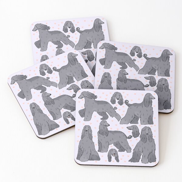 Item preview, Afghan Hound cute illustration  designed and sold by Yarafantasyart.