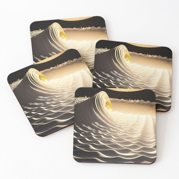 Item preview, A cream cloud waves abstraction designed and sold by osssoconcept.