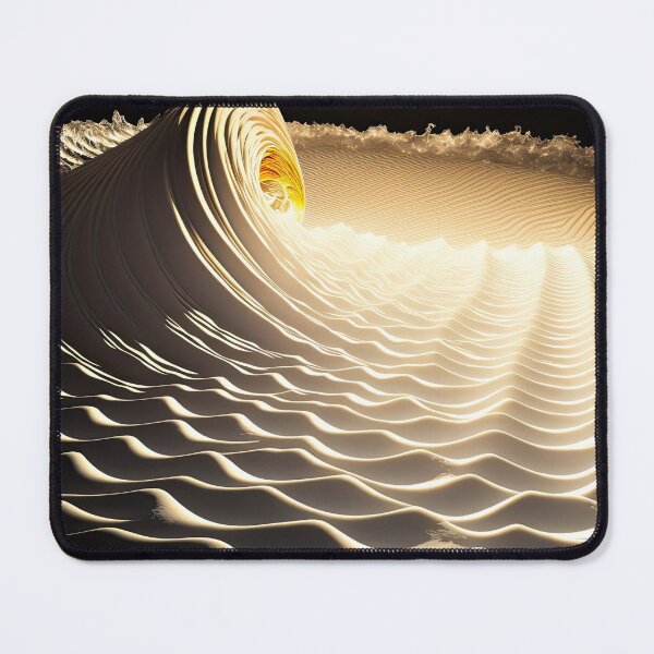 Item preview, A cream cloud waves abstraction designed and sold by osssoconcept.