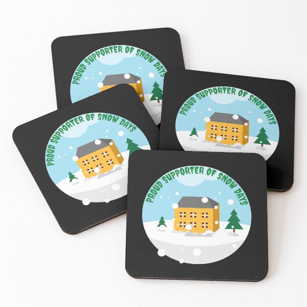 Item preview, proud supporter of snow days designed and sold by FLOWER--ART.