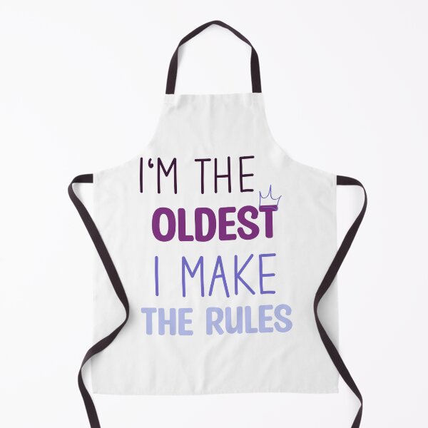 Item preview, I'm the oldest i make the rules - Funny sister and brother saying designed and sold by Blonc-ou.