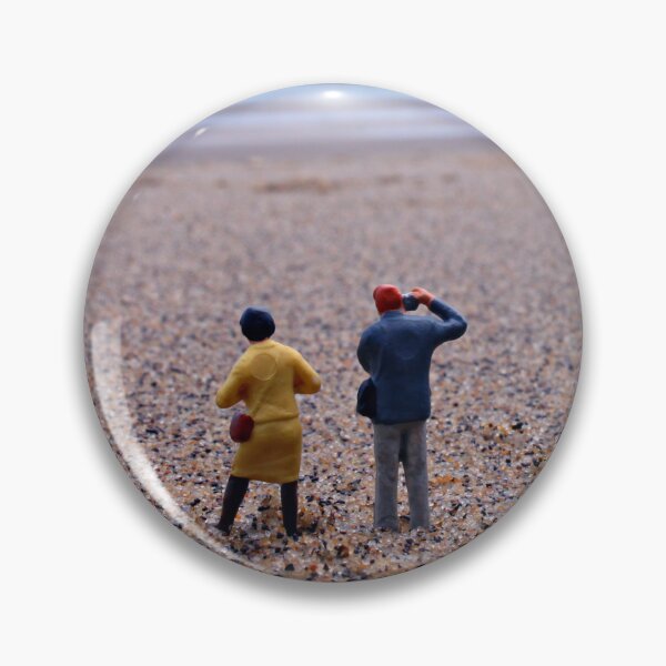 Item preview, "Pier View" Sandown Pier Isle of Wight miniature people photo designed and sold by HollyCade.