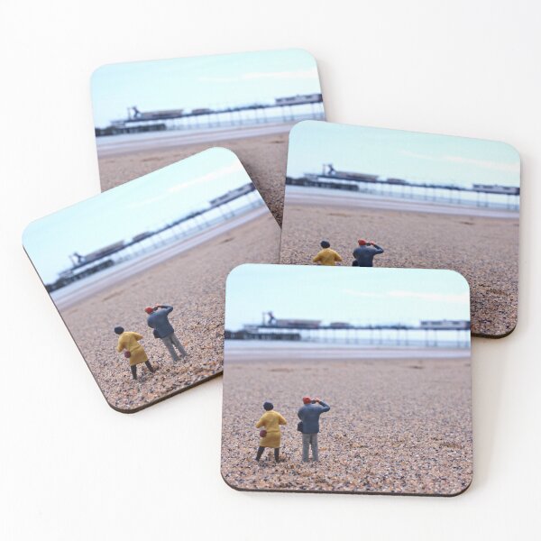 Item preview, "Pier View" Sandown Pier Isle of Wight miniature people photo designed and sold by HollyCade.