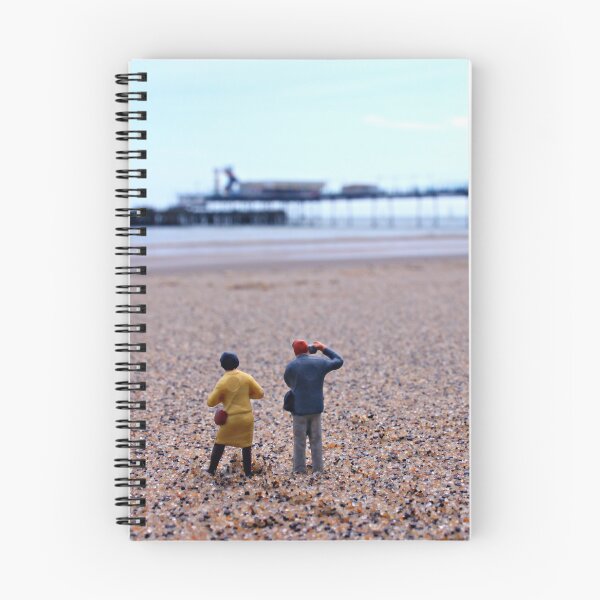 Item preview, "Pier View" Sandown Pier Isle of Wight miniature people photo designed and sold by HollyCade.