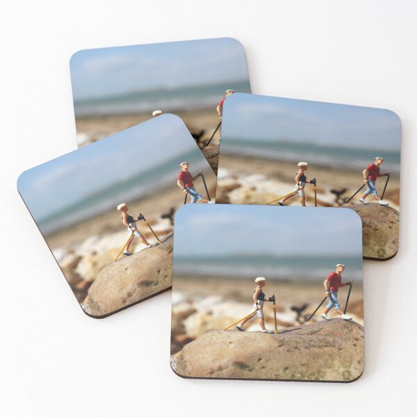 Item preview, "Costal Walk" miniature people Isle of Wight designed and sold by HollyCade.