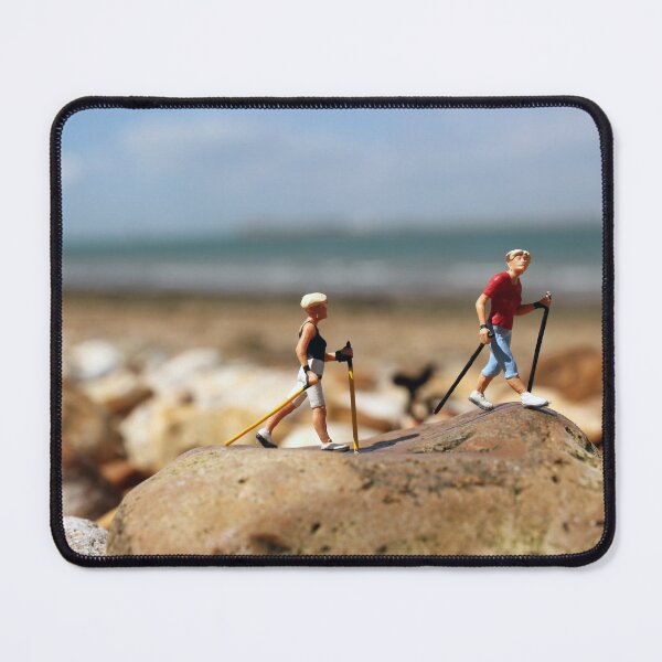 Item preview, "Costal Walk" miniature people Isle of Wight designed and sold by HollyCade.