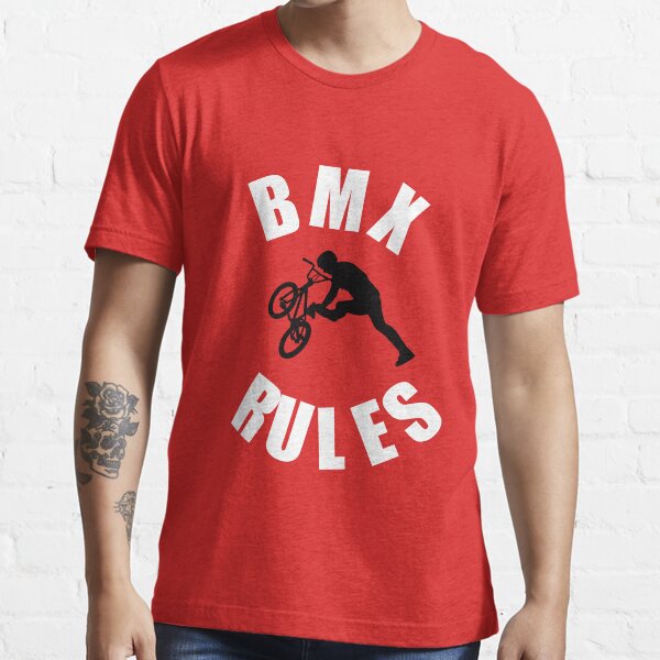 "BMX Rules Design Gift For BMX Rider" Tshirt by KiwiTienda2017