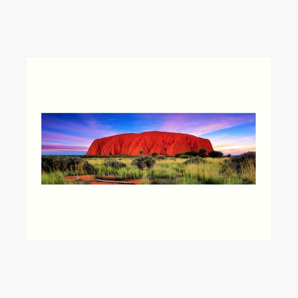 Uluru - Ayers Rock Art Print