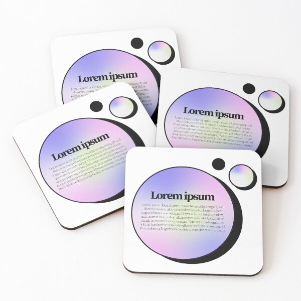 Item preview, Lorem Ipsum quote and holofoil frame designed and sold by pamaripai.