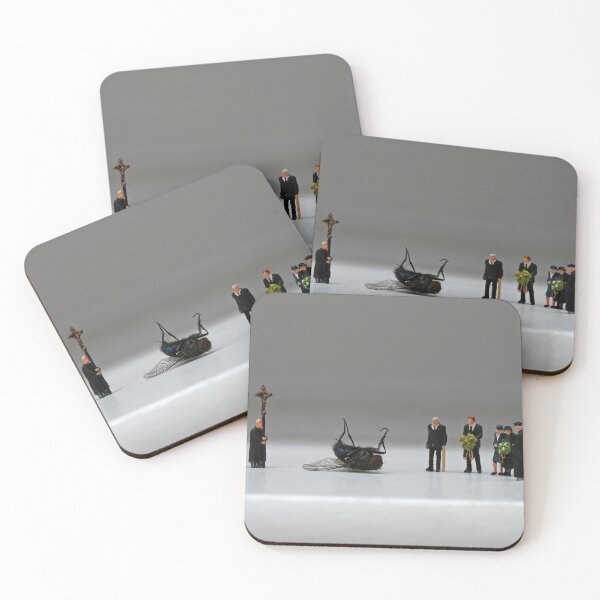 Item preview, "All Good Flies Go To Heaven" miniature people photo designed and sold by HollyCade.