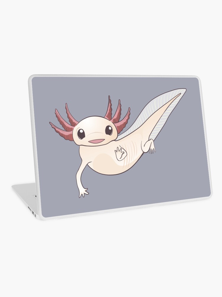 axolotl cute love heart salamander Vinyl Sticker