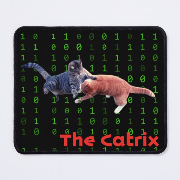 Item preview, Cat stickers The Catrix. Funny cats. designed and sold by Rowbic.