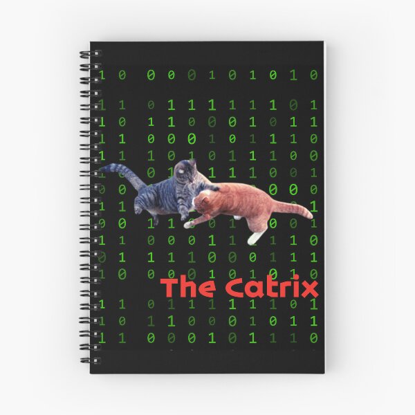 Item preview, Cat stickers The Catrix. Funny cats. designed and sold by Rowbic.