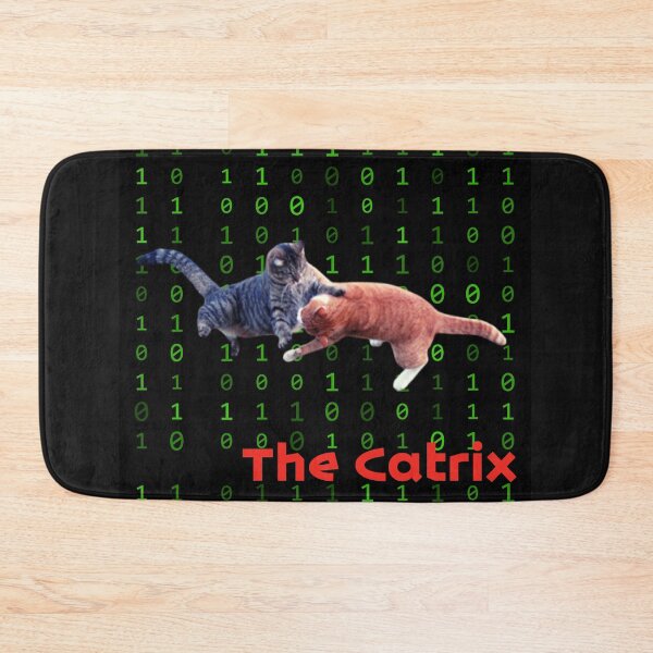 Item preview, Cat stickers The Catrix. Funny cats. designed and sold by Rowbic.
