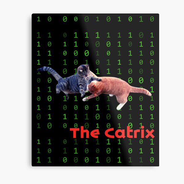 Item preview, Cat stickers The Catrix. Funny cats. designed and sold by Rowbic.