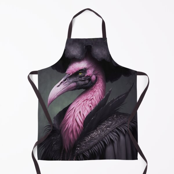 Item preview, Goth Flamingo (Portrait) designed and sold by Simone Davino.