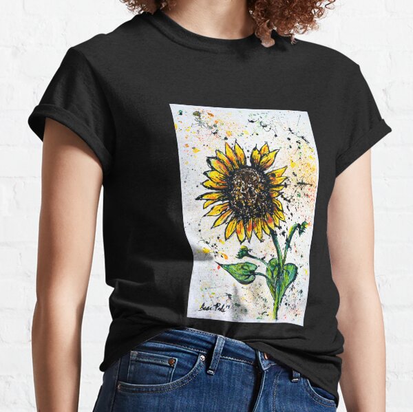 Sunflower Painting Classic T-Shirt