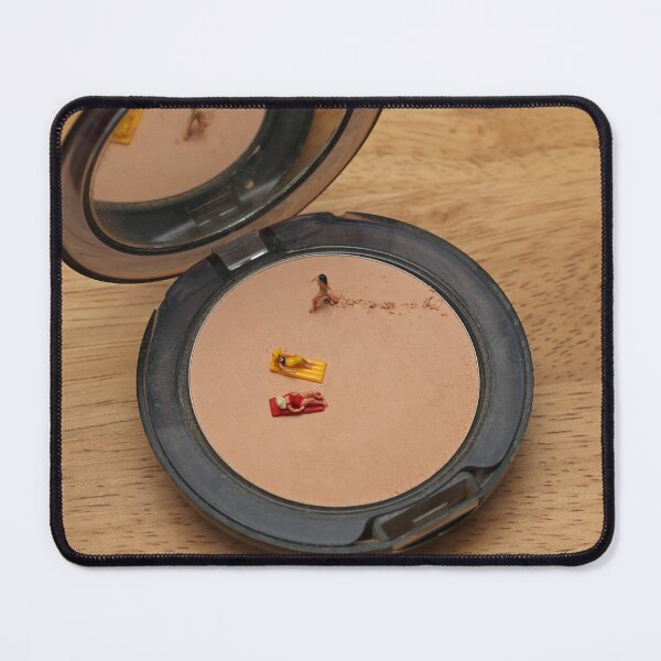 Item preview, "Foundation Beach" miniature people photo designed and sold by HollyCade.