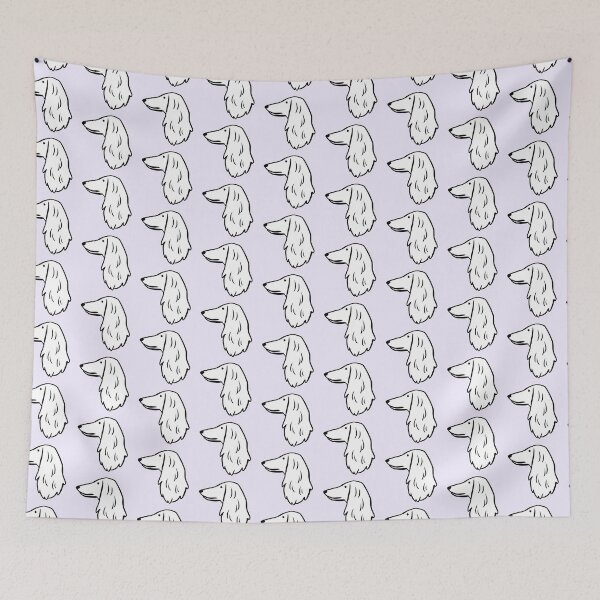 Item preview, Afghan Hound cute illustration  designed and sold by Yarafantasyart.