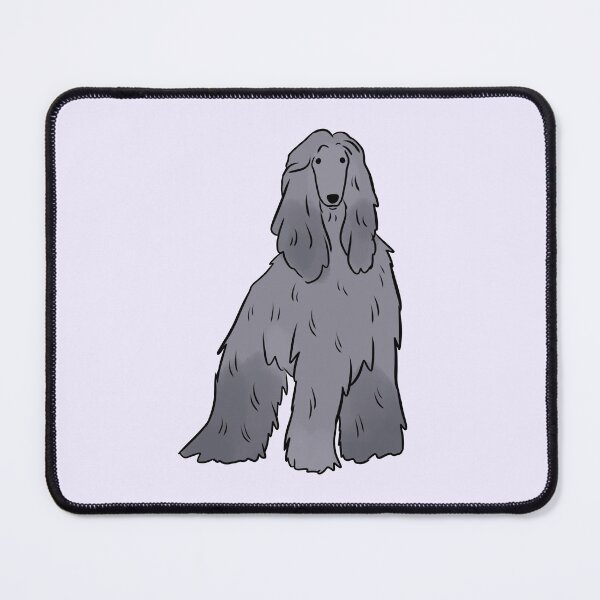 Item preview, Afghan Hound cute illustration designed and sold by Yarafantasyart.