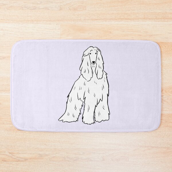 Item preview, Afghan Hound cute illustration  designed and sold by Yarafantasyart.