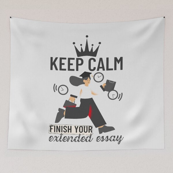 Item preview, Keep Calm, finish your extended essay designed and sold by aoichan3939.