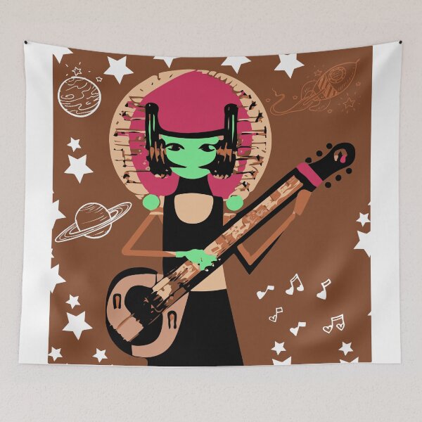 Item preview, "Alien Music" designed and sold by FunnyShopGirl.