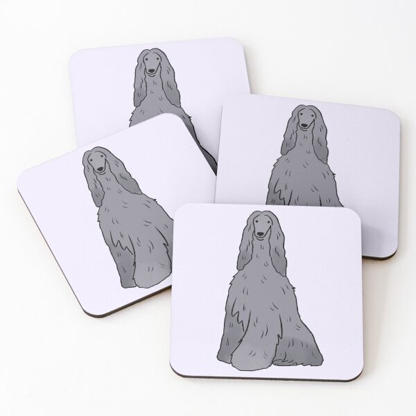 Item preview, Afghan Hound cute illustration  designed and sold by Yarafantasyart.