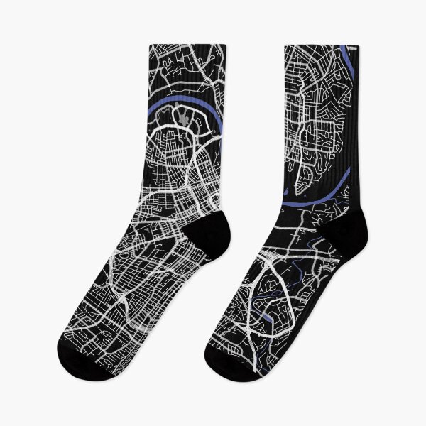 Item preview, Nashville Tennessee TN city map black and white designed and sold by gifts-ideas.