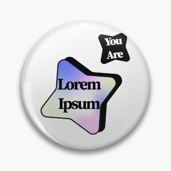 Item preview, Lorem Ipsum quote and holofoil frame designed and sold by pamaripai.