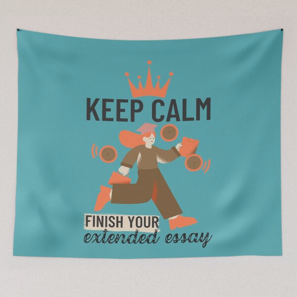Item preview, Keep Calm, finish your extended essay designed and sold by aoichan3939.
