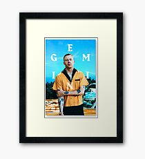 Gemini Macklemore Framed Print