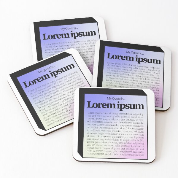 Item preview, Lorem Ipsum quote and holofoil frame designed and sold by pamaripai.