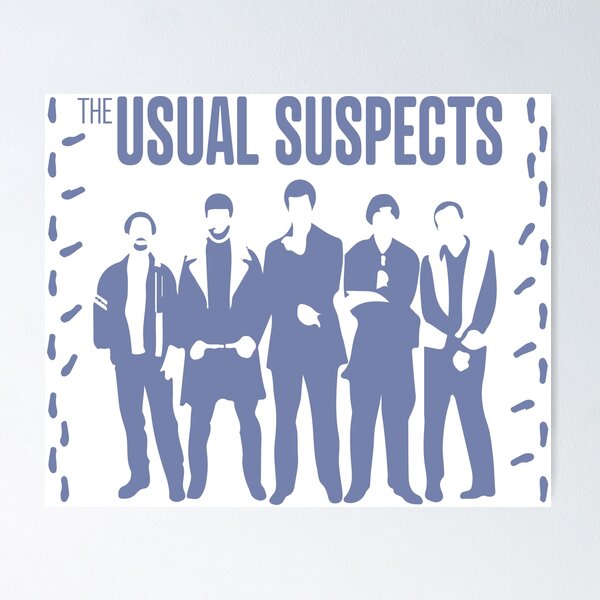 Digital Print Usual Suspects Poster Movie Quote Keyser Soze -  Finland