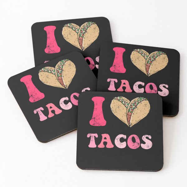 Item preview, Vintage I Love Taco Valentine, Groovy I Heart Taco Valentines Day designed and sold by iliasjeff.