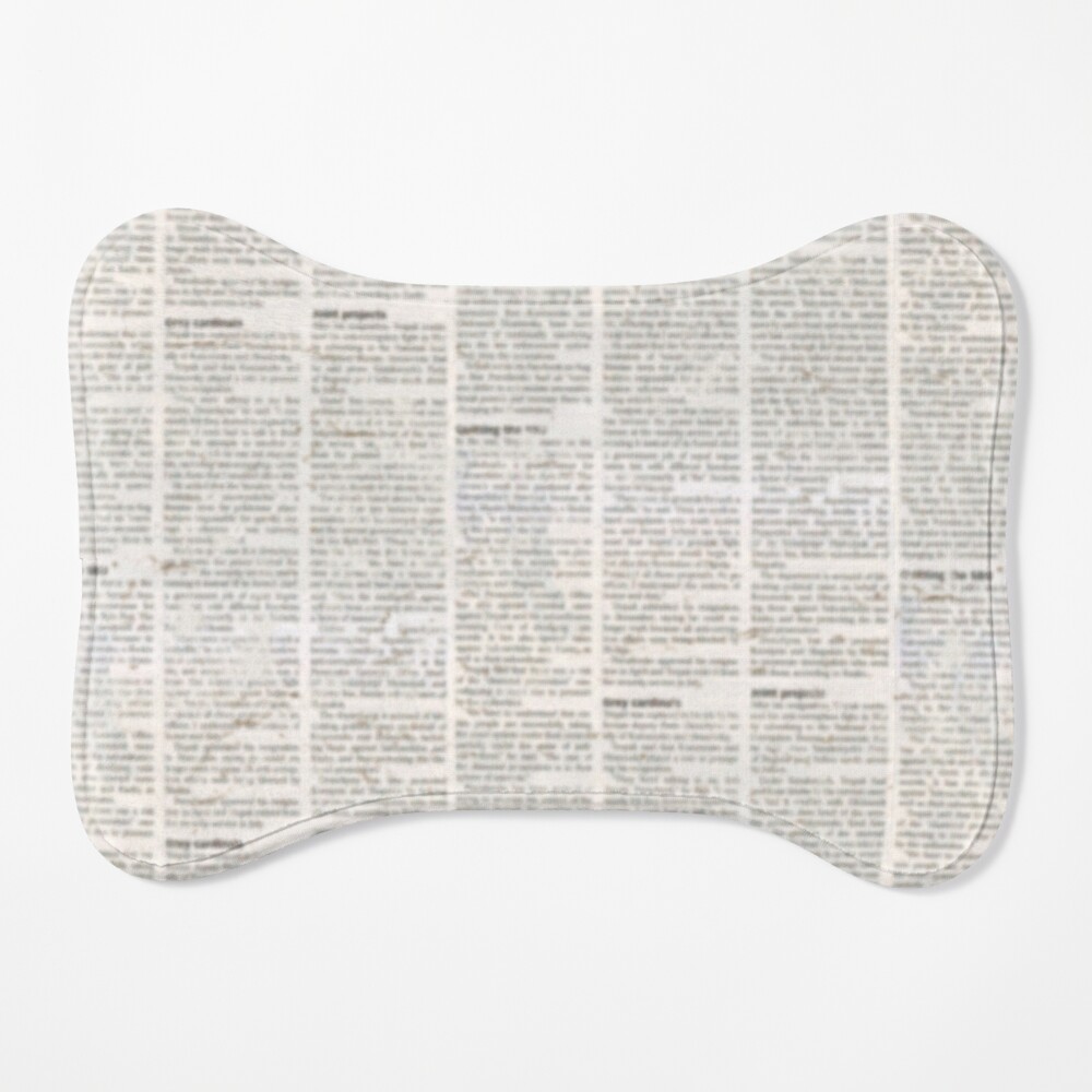 Old vintage newspaper paper grunge with letters, words texture background  iPad Case & Skin for Sale by olgersart