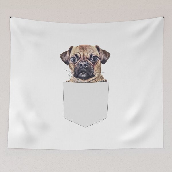Item preview, Pug pocket designed and sold by metropol.