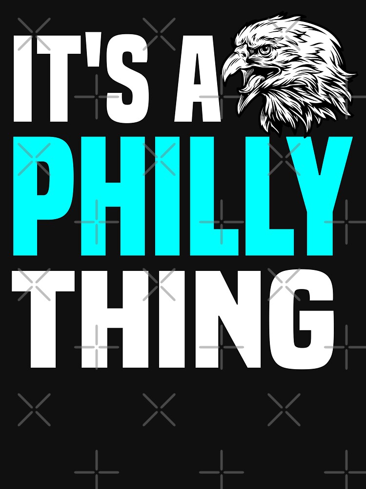 Men's Philadelphia Eagles New Era Black It's A Philly Thing T-Shirt