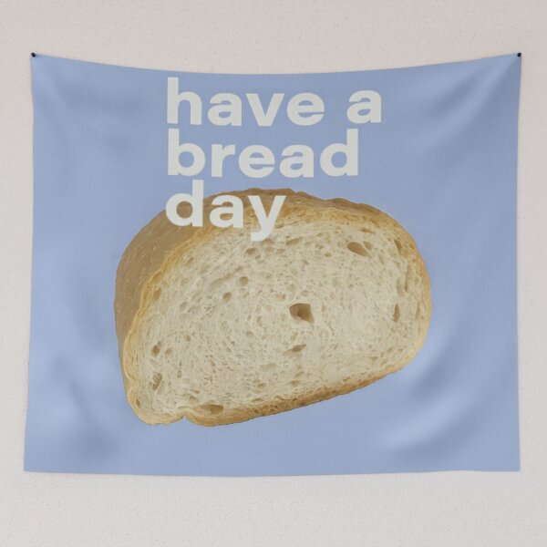 Item preview, Bread print, Bread poster, Food poster, Bakery art, Breakfast artwork, Housewarming gift, Kitchen wall art, kitchen wall decor designed and sold by peachcakecanvas.