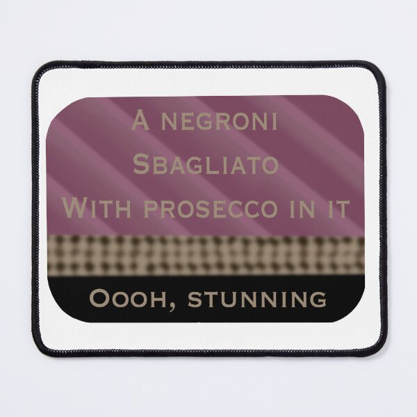 Item preview, A negroni sbagliato designed and sold by Widdershins Art.