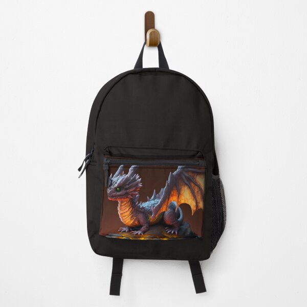 Item preview, Baby lava red dragon on top of magma rock designed and sold by ARTeez⭐️⭐️⭐️⭐️⭐️.