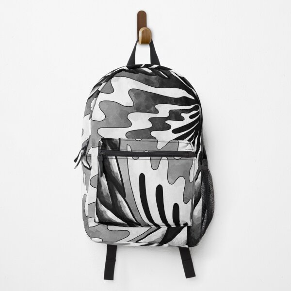Item preview, Geometric abstract, psychedelic, black and white designed and sold by TreeEgg.
