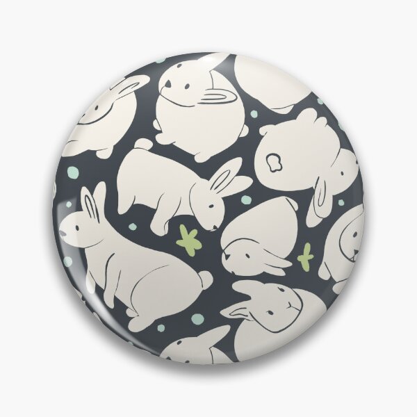 Artikelvorschau, Rabbits everywhere _ space gray entworfen und verkauft von MaddaMom.