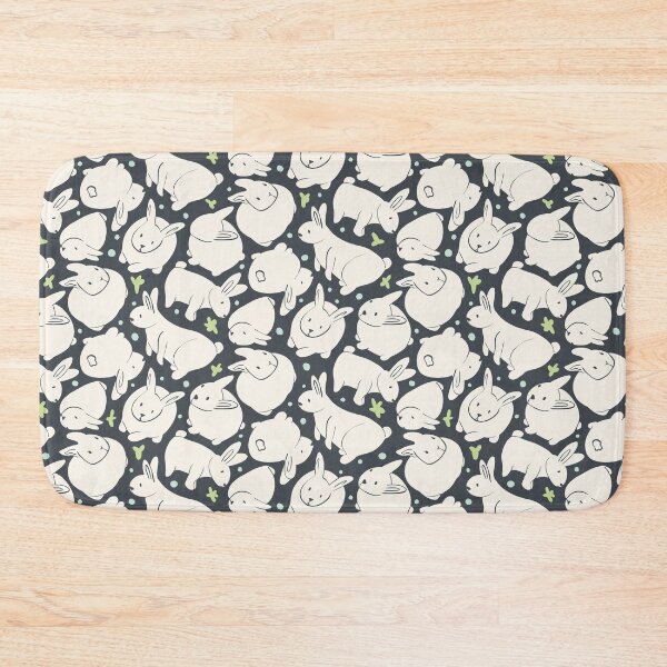 Item preview, Rabbits everywhere _ space gray designed and sold by MaddaMom.