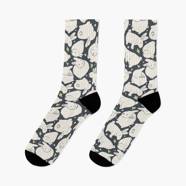 Item preview, Rabbits everywhere _ space gray designed and sold by MaddaMom.