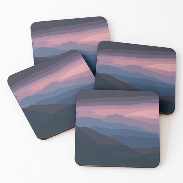 Item preview, Abstract Illustration:- Abstract Landscape Wall Art-Vintage Landscape Art designed and sold by typoinspired.