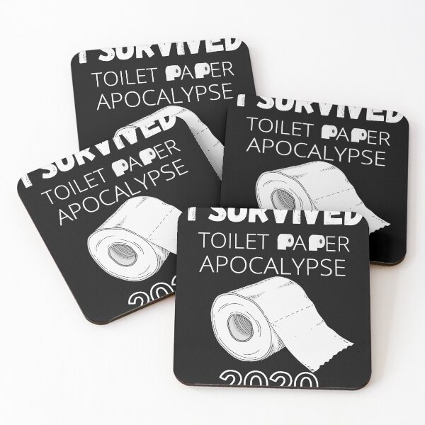 Item preview, I survived toilet paper apocalypse 2020 funny meme designed and sold by PECCATOR.