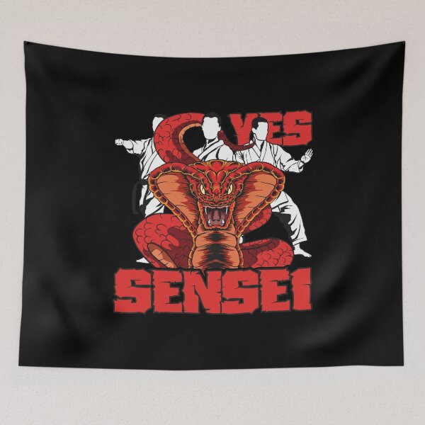 Item preview, Karate Yes Sensei Cobra Snake designed and sold by OmmeDesigns.