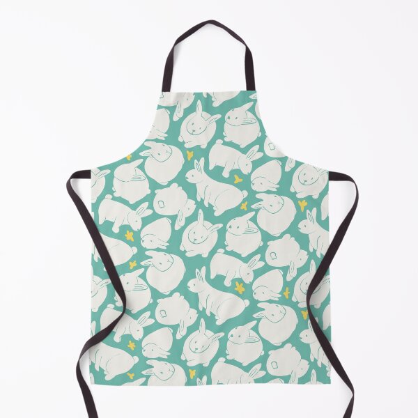 Item preview, Rabbits everywhere _ greenish designed and sold by MaddaMom.